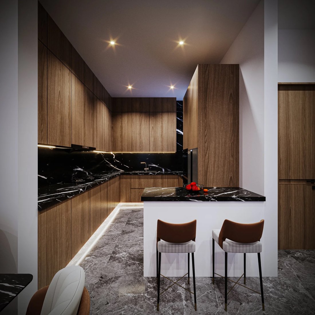 Fitted kitchen in Aurora Belle Court
